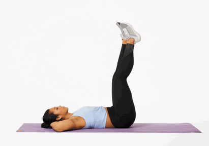 Vertical Leg Crunches: Exercise Guide